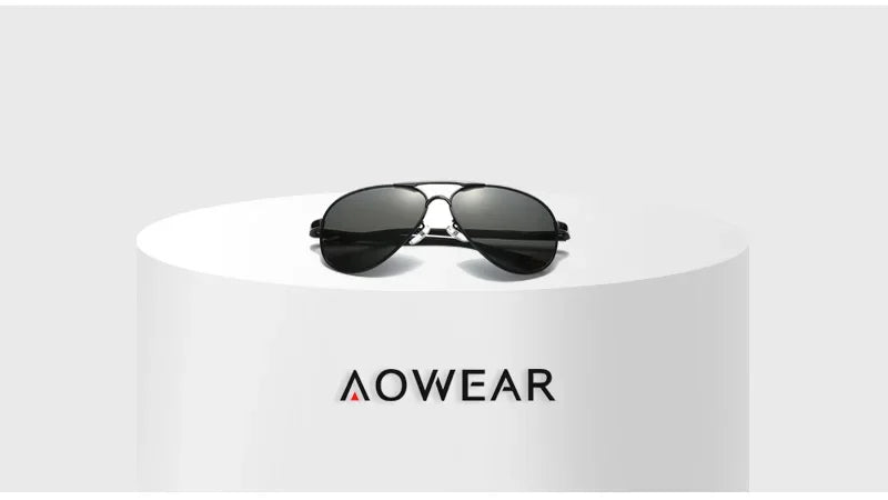 Ochelari de Soare Aviator Polarizați – Stil Clasic, Lentile HD, Protecție UV400