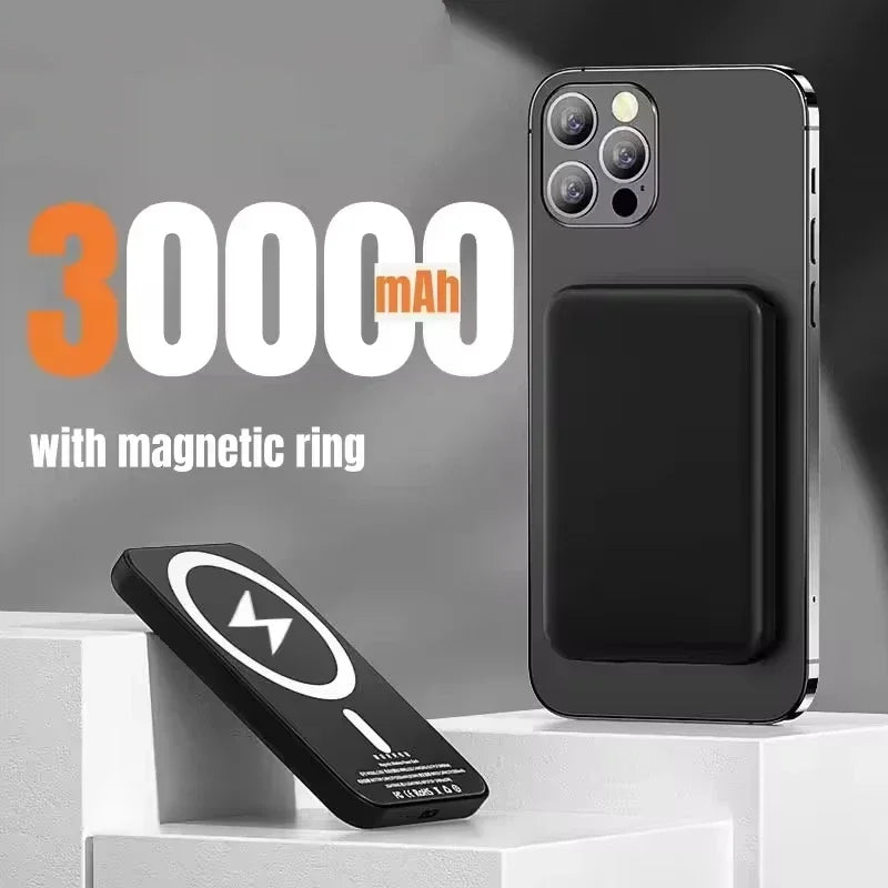 Nu Mai Rămâi Fără Baterie 🔋 Power Bank Magnetic – Încărcare Rapidă 20W, Portabil