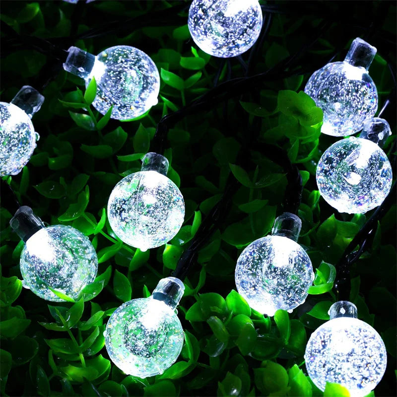 Atmosferă Magică în Grădină ✨ Instalație Solară 200 LED – Fără Curent, 100% Waterproof