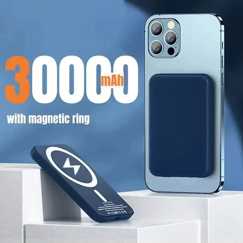 Nu Mai Rămâi Fără Baterie 🔋 Power Bank Magnetic – Încărcare Rapidă 20W, Portabil