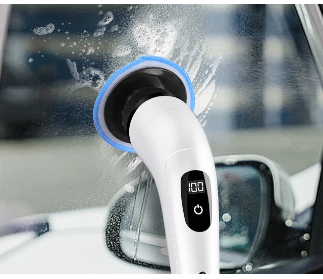 Curățenie Fără Efort 🔥 Perie Electrică Rotativă – Spală Tot în Secunde (Fără Frecat)