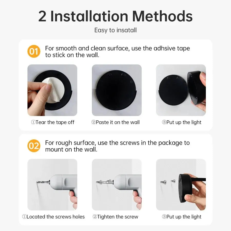 Lampă LED cu Senzor de Mișcare – Wireless, USB, Iluminare Inteligentă pentru Casă