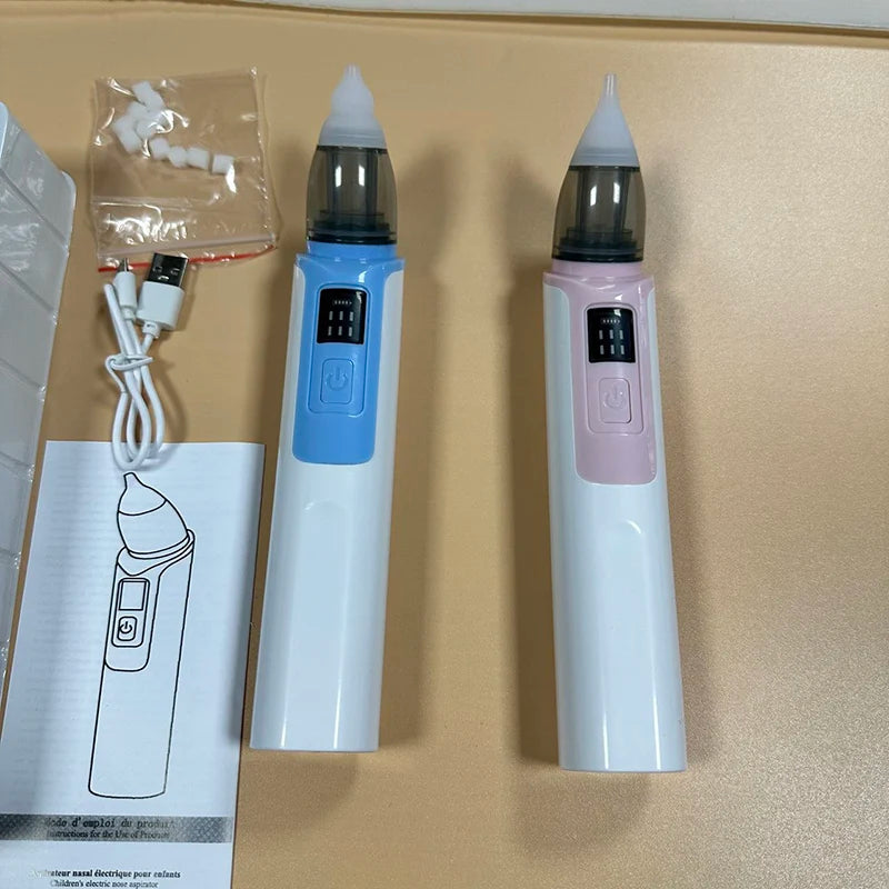 Aspirator Nazal Electric pentru Bebeluși – Curățare Delicată, Reîncărcabil USB