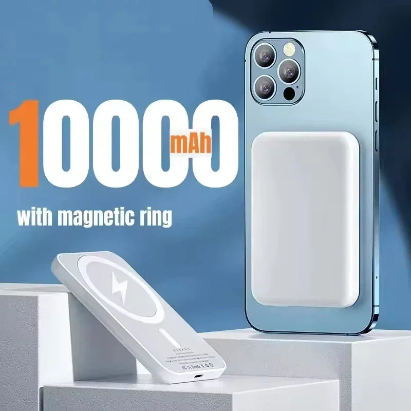 Nu Mai Rămâi Fără Baterie 🔋 Power Bank Magnetic – Încărcare Rapidă 20W, Portabil